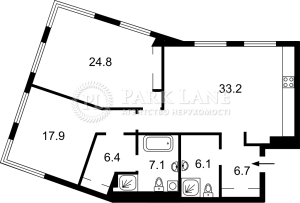 Квартира W-7355047, Верхогляда Андрея (Драгомирова Михаила), 17б, Киев - Фото 12