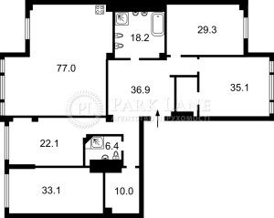 Квартира W-7427091, Грушевского Михаила, 9а, Киев - Фото 5