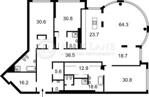 Квартира W-7427132, Ивана Мазепы (Лаврская), 11б, Киев - Фото 14