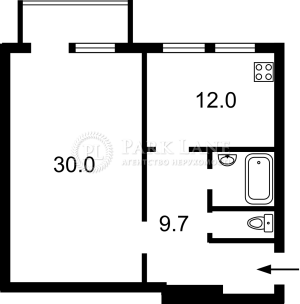 Квартира W-7437566, Лысенко, 1, Киев - Фото 4