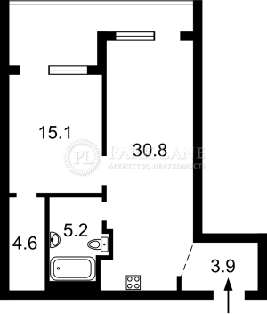 Квартира W-7439264, Голосеевский проспект (40-летия Октября просп.), 62, Киев - Фото 12