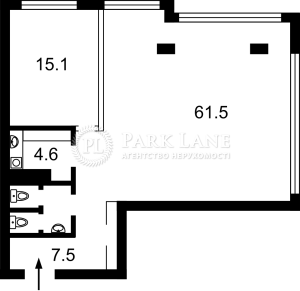  Нежитлове приміщення, W-7439410, Жилянська, 68, Київ - Фото 4