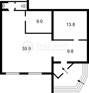 Квартира W-7439789, Рудницкого Степана (Вильямса Академика), 13, Киев - Фото 4