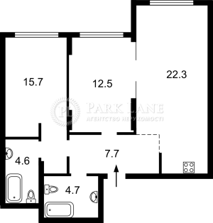Квартира W-7439811, Максимовича Михайла (Трутенка Онуфрія), 32а, Київ - Фото 6
