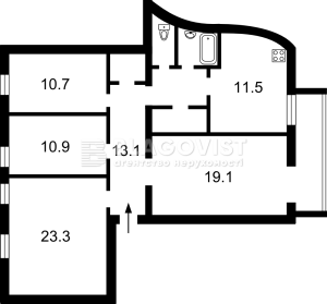 Квартира W-7383777, Сечевых Стрельцов (Артема), 35, Киев - Фото 2