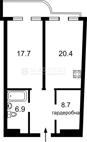 Квартира W-7395289, Коновальца Евгения (Щорса), 36в, Киев - Фото 13