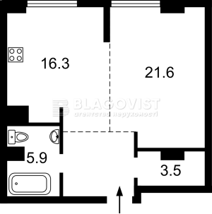 Квартира W-7400722, Антоновича Володимира (Горького), 74, Київ - Фото 14