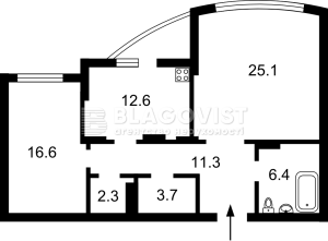 Квартира W-7400737, Деміївська, 13, Київ - Фото 14