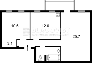 Квартира W-7402921, Саксаганського, 36а, Київ - Фото 11