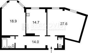 Квартира W-7411844, Дмитриевская, 75, Киев - Фото 14