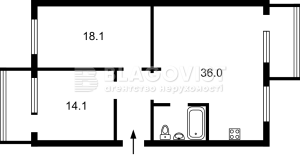 Квартира W-7421653, Михновского Николая бульвар (Дружбы Народов бульвар), 7, Киев - Фото 5