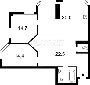 Apartment W-7302396, Industrialna (Hetmana Vadyma), 1а, Kyiv - Photo 14