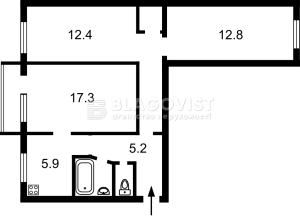 Квартира W-7318517, Строителей, 8, Киев - Фото 10