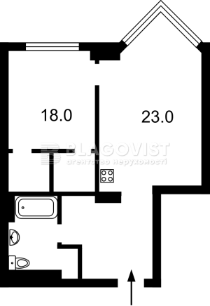 Квартира W-7330560, Верхогляда Андрія (Драгомирова Михайла), 14а, Київ - Фото 9