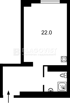 Квартира W-7330586, Верхогляда Андрея (Драгомирова Михаила), 14а, Киев - Фото 9