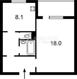 Квартира W-7366950, Ірпінська, 63а, Київ - Фото 13
