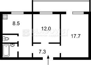 Квартира W-7374293, Академика Палладина просп., 23, Киев - Фото 15