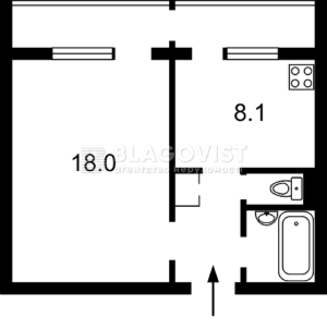 Квартира W-7377459, Палладіна Академіка просп., 11, Київ - Фото 11