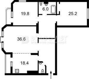 Квартира W-7417566, Коновальца Евгения (Щорса), 32б, Киев - Фото 15