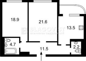 Квартира W-7422581, Голосіївський просп. (40-річчя Жовтня), 30в, Київ - Фото 13
