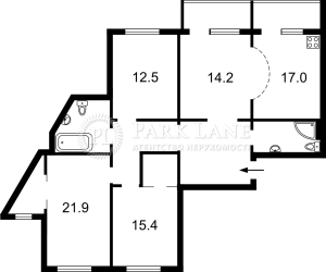 Квартира W-7433625, Харківське шосе, 56, Київ - Фото 2