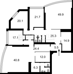  Офіс, W-7368714, Кловський узвіз, 7, Київ - Фото 11