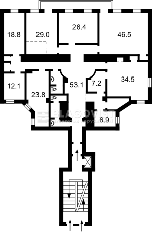  Офис, W-7412224, Антоновича Владимира (Горького), 10, Киев - Фото 2