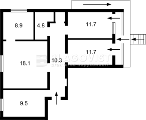  Нежилое помещение, W-7428415, Берестейский просп. (Победы просп), 66, Киев - Фото 3