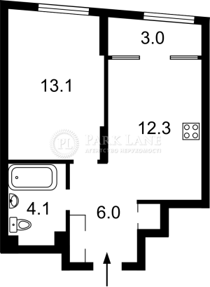 Квартира W-7444173, Столичное шоссе, 5а, Киев - Фото 3