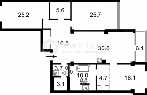 Квартира W-7301053, Верхогляда Андрея (Драгомирова Михаила), 5, Киев - Фото 18