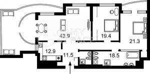 Квартира W-7425847, Жилянська, 59, Київ - Фото 13