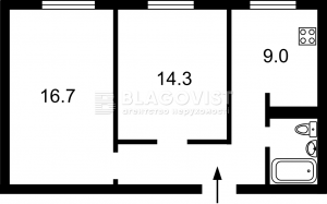 Apartment W-7307707, Konys'koho Oleksandra (Turhenievs'ka), 2, Kyiv - Photo 15