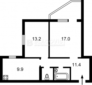 Квартира W-7301244, Ревуцкого, 37/12, Киев - Фото 14