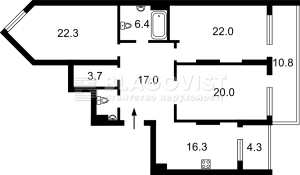 Квартира W-7370535, Лейпцигская, 13а, Киев - Фото 2