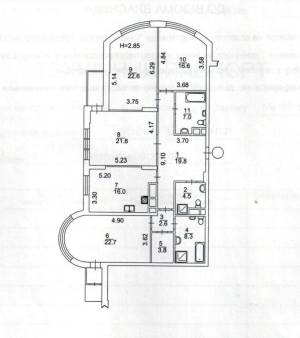Квартира W-7416274, Шевченко Тараса бульв., 27б, Киев - Фото 15