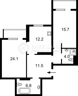 Квартира W-7303241, Туманяна Ованеса, 15а, Київ - Фото 2