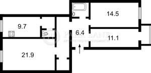 Квартира W-7319343, Лысенко, 1, Киев - Фото 2