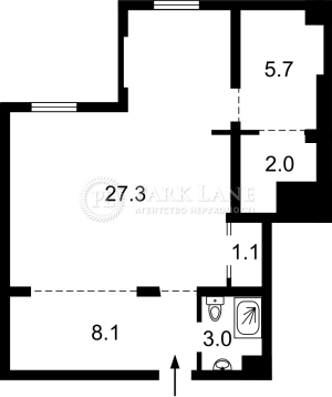 Квартира W-7326371, Стрілецька, 7/6, Київ - Фото 3