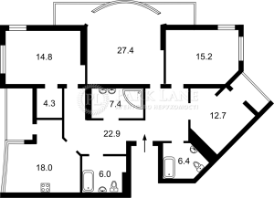 Квартира W-7327917, Вышгородская, 45, Киев - Фото 2