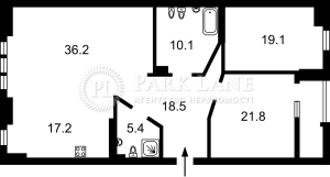 Квартира W-7364746, Гончара Олеся, 35, Киев - Фото 2