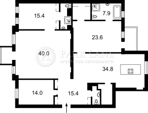 Квартира W-7375452, Хмельницкого Богдана, 30/10, Киев - Фото 2