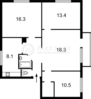 Квартира W-7391321, Леси Украинки бульв., 9в, Киев - Фото 2