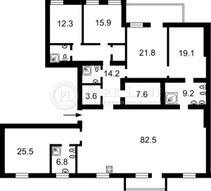 Квартира W-7402923, Большая Житомирская, 24б, Киев - Фото 2