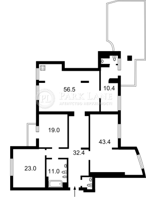 Квартира W-7434047, Лесі Українки бул., 7б, Київ - Фото 2