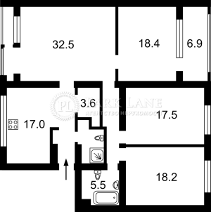 Квартира W-7437755, Грушевского Михаила, 34а, Киев - Фото 2