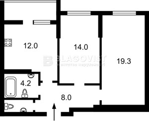 Квартира W-7373200, Кадетський Гай, 10, Київ - Фото 4