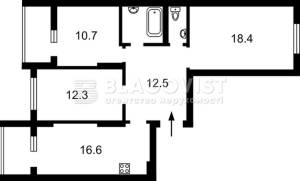 Квартира W-7423074, Кадетський Гай, 10, Київ - Фото 1