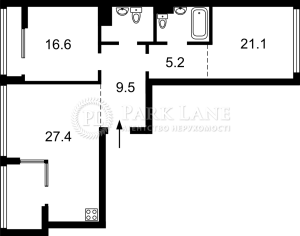 Квартира W-7368350, Гарета Джонса (Хохловых Семьи), 12а, Киев - Фото 4