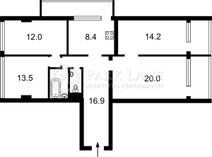 Квартира W-7368374, Хмельницького Богдана, 39, Київ - Фото 3