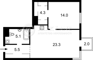Квартира W-7374738, Тютюнника Василя (Барбюса Анрі), 39, Київ - Фото 2